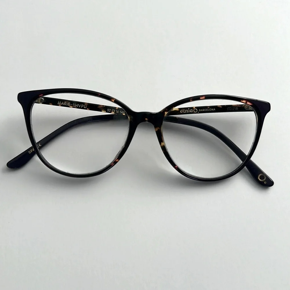 Etnia Barcelona Eyeglasses FRAMES ONLY MARIE 1HVPU 52-16-145 Purple/Tortoise